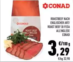 Conad - Roast Beef Di Fesa All'inglese Conad - Roast Beef Di Fesa All'inglese