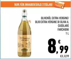 Farchioni - Olio Extra Vergine Di Oliva Il Casolare Farchioni - Olio Extra Vergine Di Oliva Il Casolare