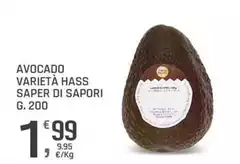 Saper di sapori - Avocado Varietà Hass