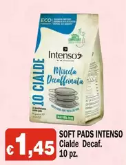 Intenso - Soft Pads Cialde Decaf Intenso - Soft Pads Cialde Decaf