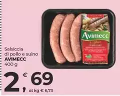 Avimecc - Salsiccia Di Pollo E Suino Avimecc - Salsiccia Di Pollo E Suino