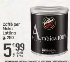 Moka - Caffè Per Lattina Moka - Caffè Per Lattina