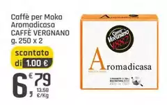 Caffè vergnano - Caffè Per Moka Aromadicasa Caffè vergnano - Caffè Per Moka Aromadicasa
