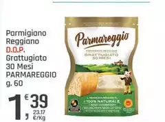 Parmareggio - Parmigiano Reggiano D.O.P. Grattugiato 30 Mesi Parmareggio - Parmigiano Reggiano D.O.P. Grattugiato 30 Mesi
