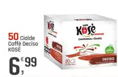 Kosè - Cialde Caffè Deciso Kosè - Cialde Caffè Deciso