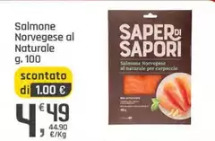 Saper di sapori - Salmone Norvegese Al Naturale Saper di sapori - Salmone Norvegese Al Naturale