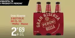 Peroni - Gran Riserva 3 Bottiglie Peroni - Gran Riserva 3 Bottiglie
