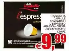 Capsule - Compatibili L'espresso Arabica-Crema Capsule - Compatibili L'espresso Arabica-Crema