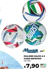 Boost - Pallone Calcio A 5 Cuoio Boost - Pallone Calcio A 5 Cuoio