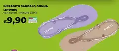 Letwins - Infradito Sandalo Donna Letwins - Infradito Sandalo Donna
