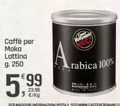 Moka - Caffè Per  Lattina