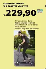 Vivo - Scooter Elettrico 10 E-Scooter V30X