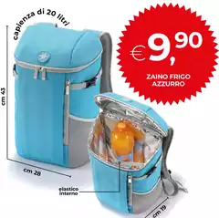 Zaino Frigo Azzurro Zaino Frigo Azzurro