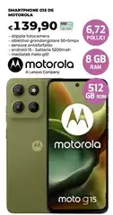 Motorola - Smartphone C15 Ds