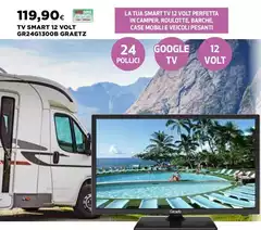 Graetz - Tv Smart 12 Volt GR24G1300B Graetz - Tv Smart 12 Volt GR24G1300B