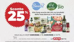 Bio verde - Alla Coop Scconto Del 25% Sui Prodotti Delle Linee Bio verde - Alla Coop Scconto Del 25% Sui Prodotti Delle Linee