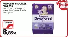 Pampers - Pannolini Progressi Pampers - Pannolini Progressi