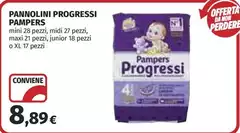 Pampers - Pannolini Progressi Pampers - Pannolini Progressi
