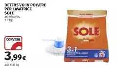 Sole - Detersivo In Polvere Per Lavatrice Sole - Detersivo In Polvere Per Lavatrice