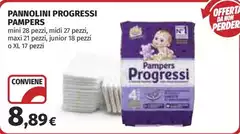 Pampers - Pannolini Progressi Pampers - Pannolini Progressi