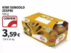 Zespri - Kiwi Sungold Zespri - Kiwi Sungold