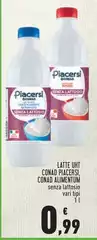 Conad - Latte UHT Piacersi, Alimentum Conad - Latte UHT Piacersi, Alimentum