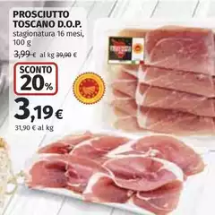 Prosciutto Toscano D.O.P. Prosciutto Toscano D.O.P.