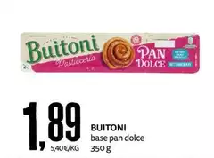 Buitoni - Base Pan Dolce Buitoni - Base Pan Dolce