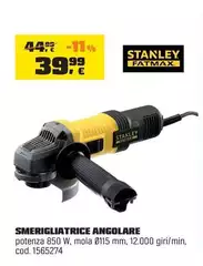 Stanley - Smerigliatrice Angolare Stanley - Smerigliatrice Angolare