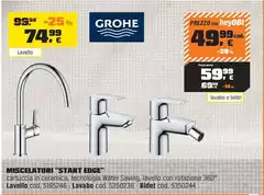 Grohe - Miscelatori "Start Edge" Grohe - Miscelatori "Start Edge"