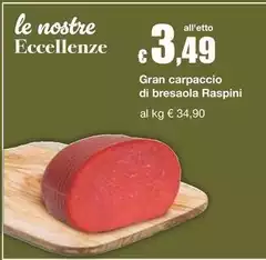 Raspini - Gran Carpaccio Di Bresaola Raspini - Gran Carpaccio Di Bresaola