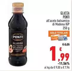 Ponti - Glassa