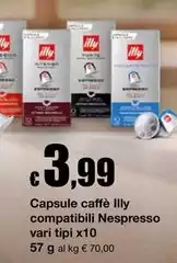 Illy - Capsule Caffè Llly Compatibili Nespresso Illy - Capsule Caffè Llly Compatibili Nespresso