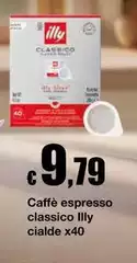 Illy - Caffè Espresso Classico Cialde X40 Illy - Caffè Espresso Classico Cialde X40