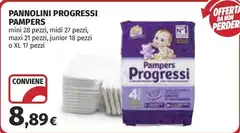 Pampers - Pannolini Progressi Pampers - Pannolini Progressi