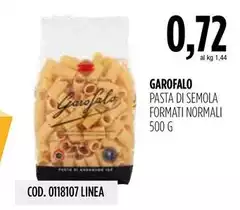 Garofalo - Pasta Di Semola Formati Normali Garofalo - Pasta Di Semola Formati Normali