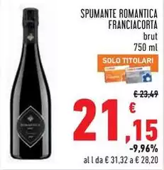 Franciacorta - Spumante Romantica Franciacorta - Spumante Romantica