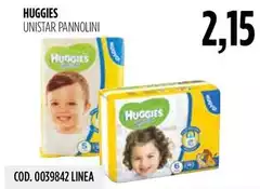 Huggies - Unistar Pannolini Huggies - Unistar Pannolini