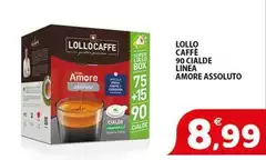 Lollo Caffè - Caffe 90 Cialde Linea Amore Assoluto