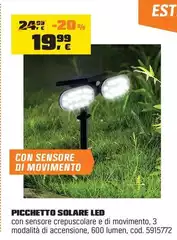 Picchetto Solare Led Picchetto Solare Led