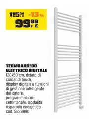 Termoarredo Elettrico Digitale Termoarredo Elettrico Digitale