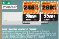 Comfeè - Climatizzatore Monosplit "Chiaro" 