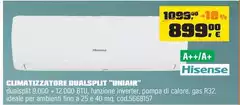 Hisense - Climatizzatore Dualsplit "Uniair" 