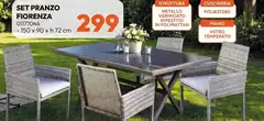 Set Pranzo Fiorenza Set Pranzo Fiorenza