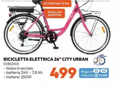 Bicicletta Elettrica 26" City Urban Bicicletta Elettrica 26" City Urban