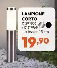 Trio - Lampione Corto Trio - Lampione Corto