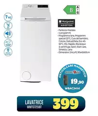 Hotpoint Ariston - Lavatrice WMTG725BIT Hotpoint Ariston - Lavatrice WMTG725BIT