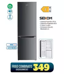 Sekom - Frigo Combinato SHCB350NM2XE1 Sekom - Frigo Combinato SHCB350NM2XE1
