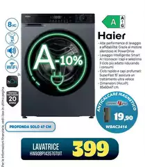 Haier - Lavatrice HW80BP14357GTUIT Haier - Lavatrice HW80BP14357GTUIT