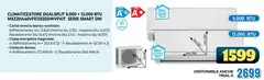 Mitsubishi Electric - Climatizzatore Dualsplit 9.000 + 12.000 BTU MXZ2HA40VFE12535DWVFKIT Serie Smart DW Mitsubishi Electric - Climatizzatore Dualsplit 9.000 + 12.000 BTU MXZ2HA40VFE12535DWVFKIT Serie Smart DW